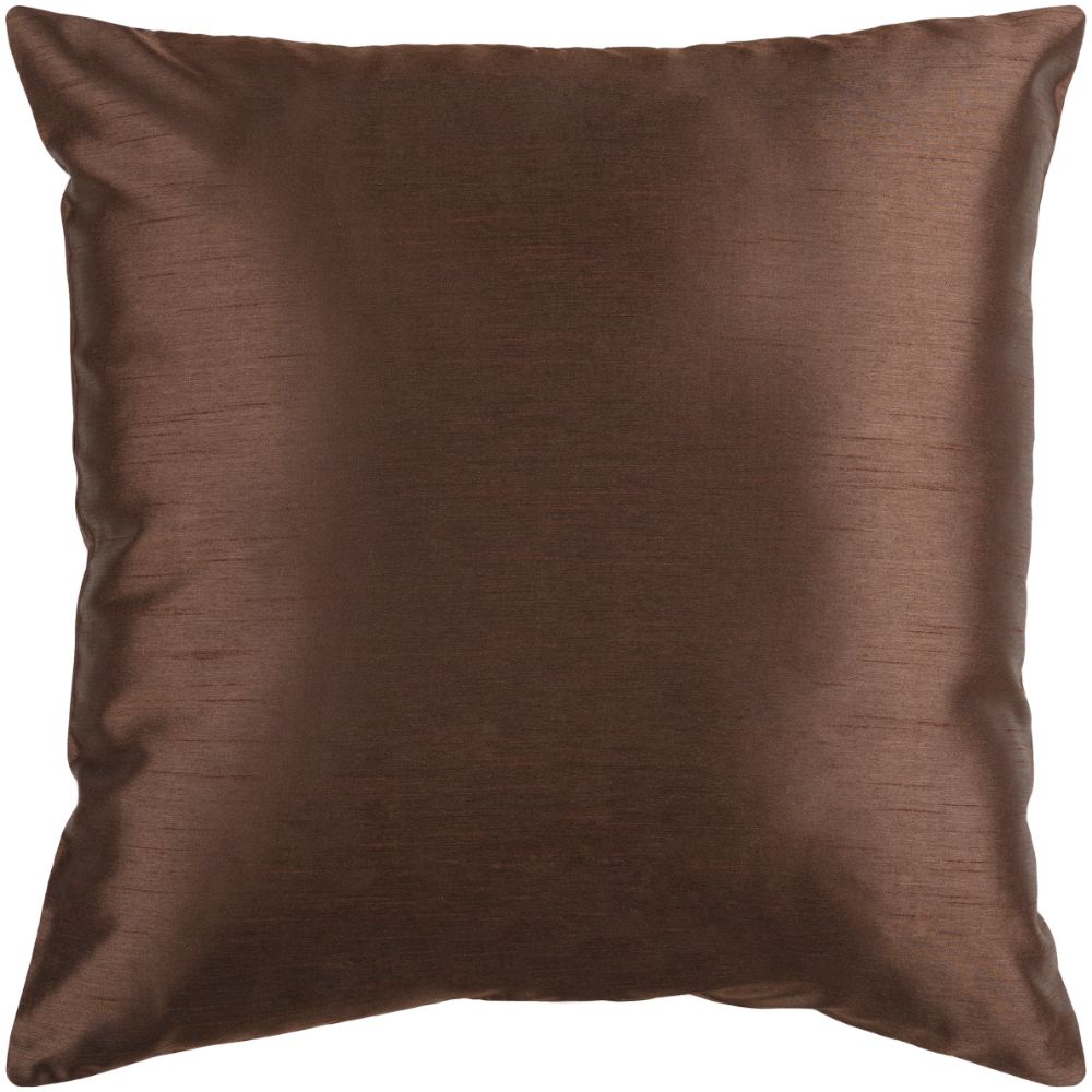 Surya HH040-2222 Solid Luxe 22 x 22 x 0.25 Pillow Cover