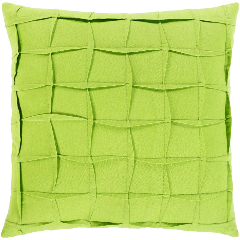 Surya Halen HLN-002 18"H x 18"W Pillow Kit in Lime