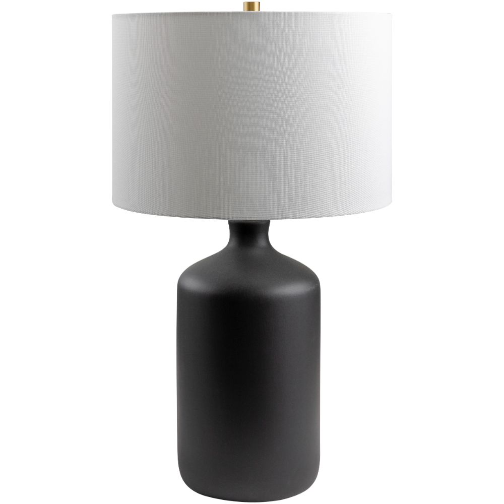 Surya HLX-001 Helix HLX-001 27"H x 15"W x 15"D Accent Table Lighting in Black