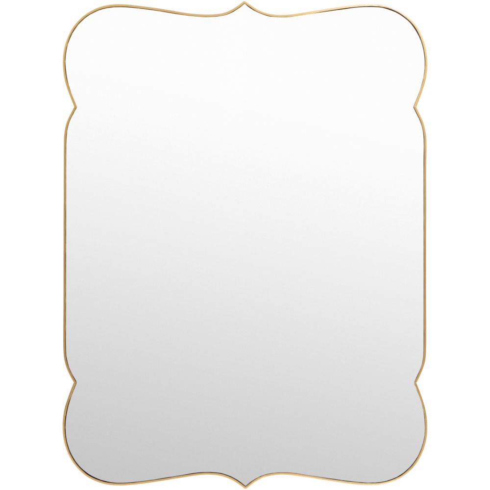Surya IME002-402"Mirror in Gold