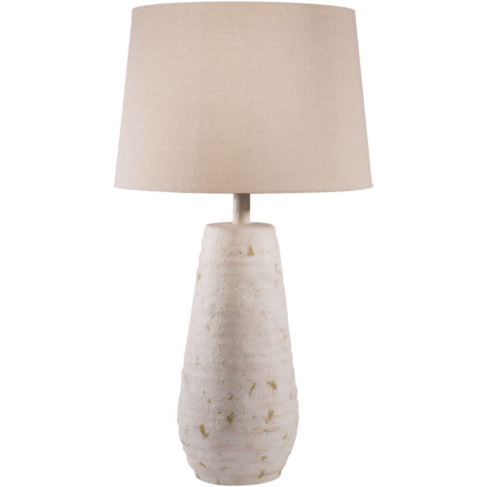 Surya MGLP-001 Maggie 26 x 15 x 15 Table Lamp in Antiqued White