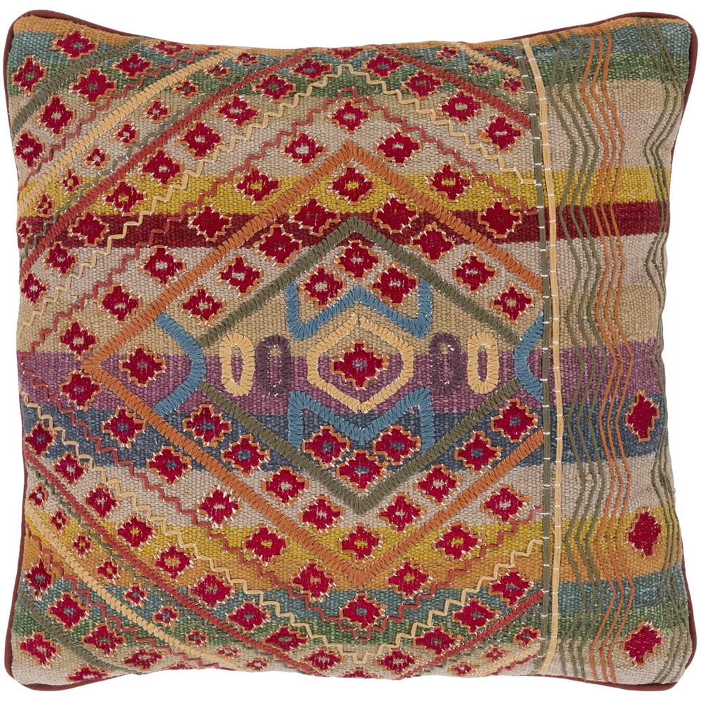 Surya MOP001-2020 Monetta 20 x 20 x 0.25 Pillow Cover