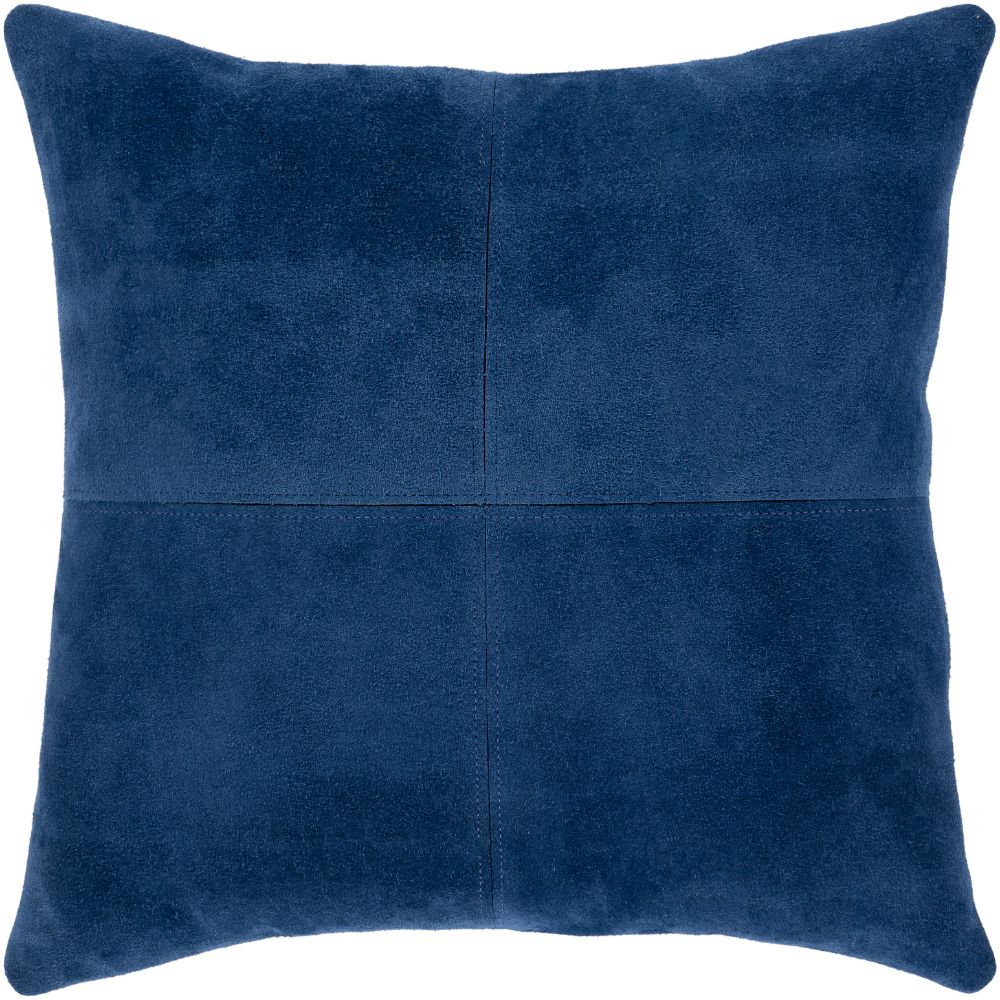 Surya Manitou MTU-001 20"H x 20"W Pillow Cover in Dark Blue