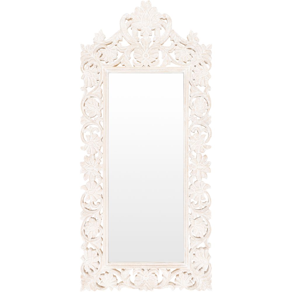 Surya NMI002-5324 Naomi NMI-002 53"H x 24"W Mirror in White