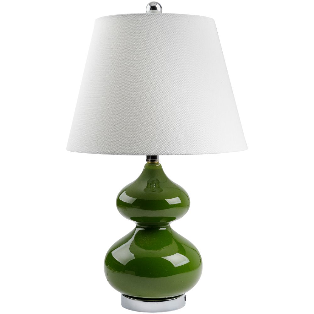 Surya OLV-001 Olive OLV-001 24"H x 9"W x 14"D Accent Table Lighting in Green
