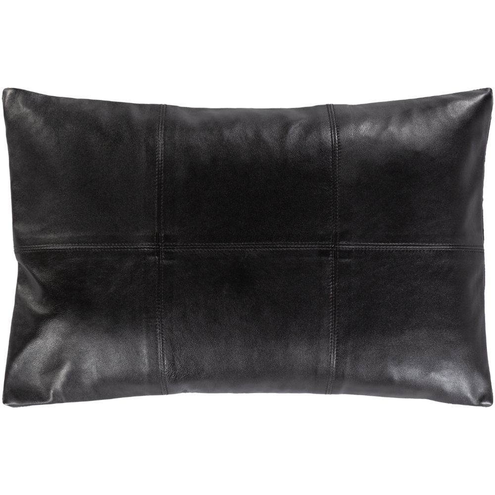 Surya Onyx ONX-002 13"H x 20"W Pillow Kit in Black