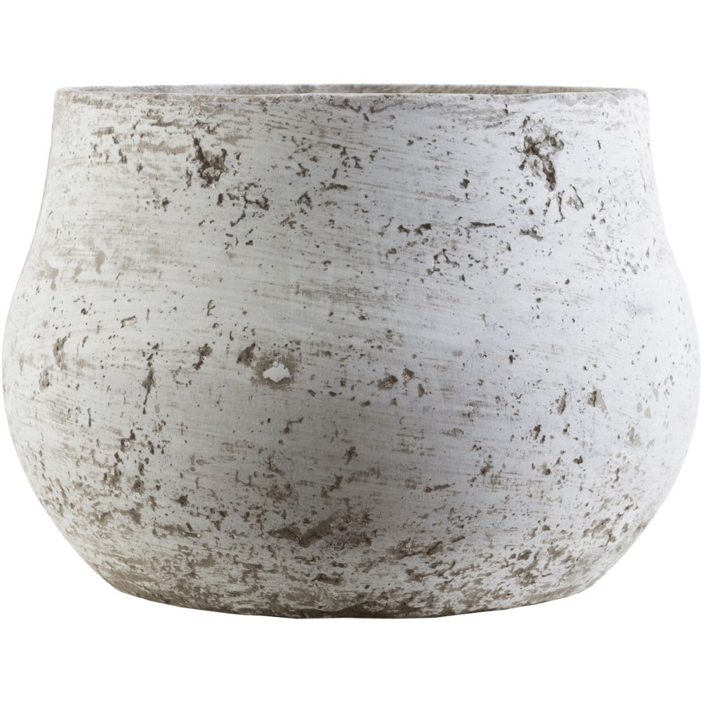 Surya RMR250-S Pot in Taupe, Ivory