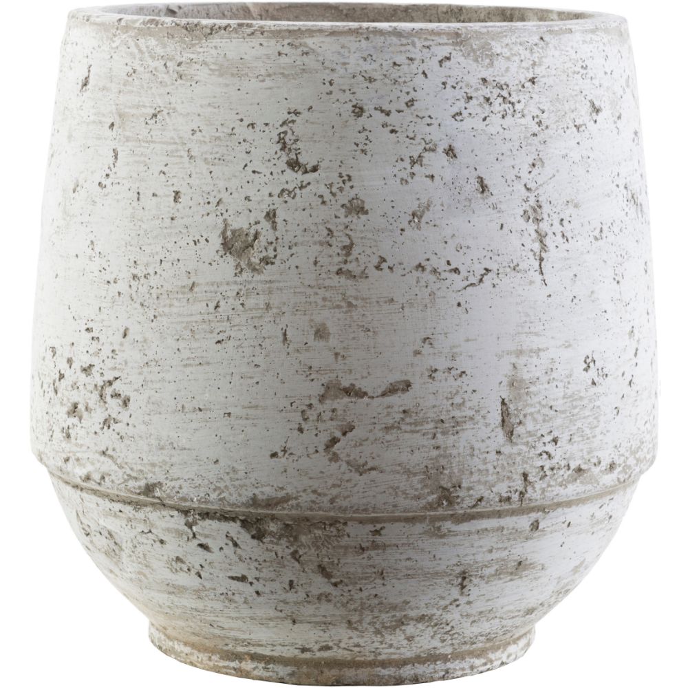 Surya RMR251-M Pot in Taupe, Ivory