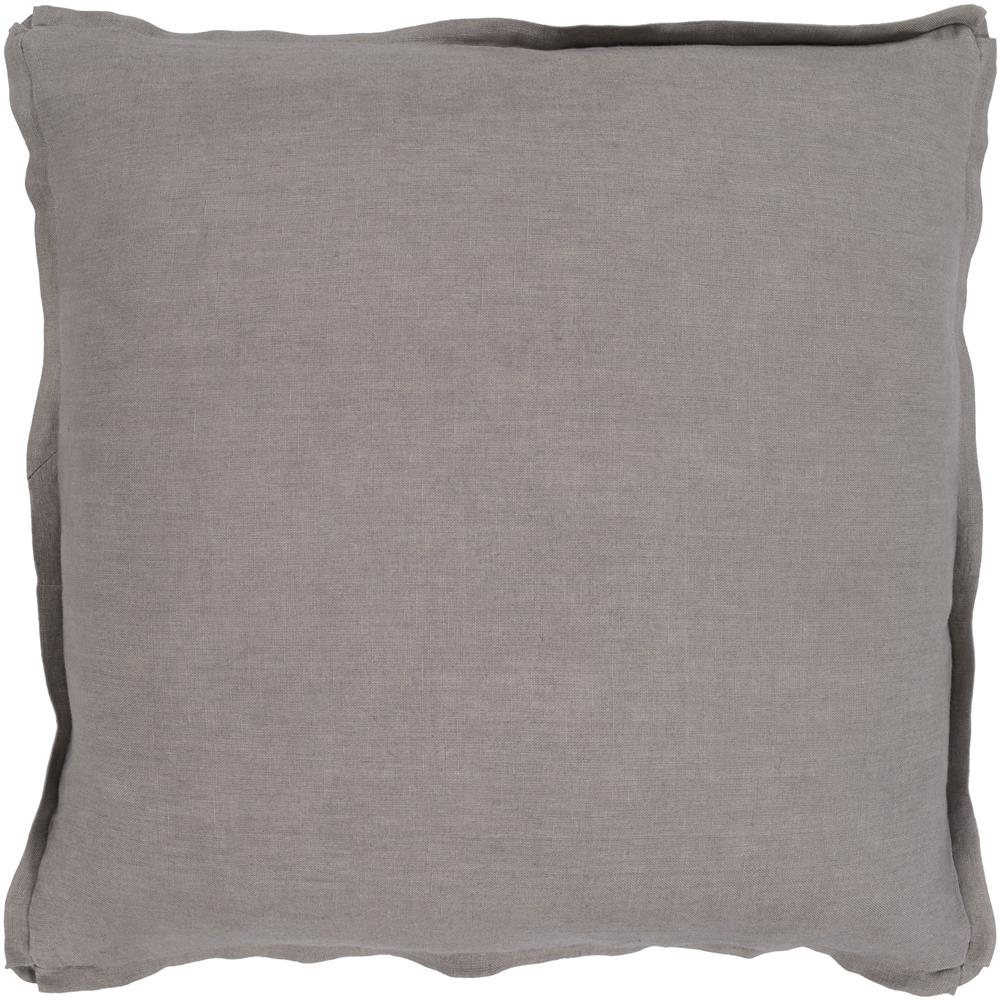 Surya SL015-2222D Solid 22 x 22 x 5 Pillow Kit in Brown