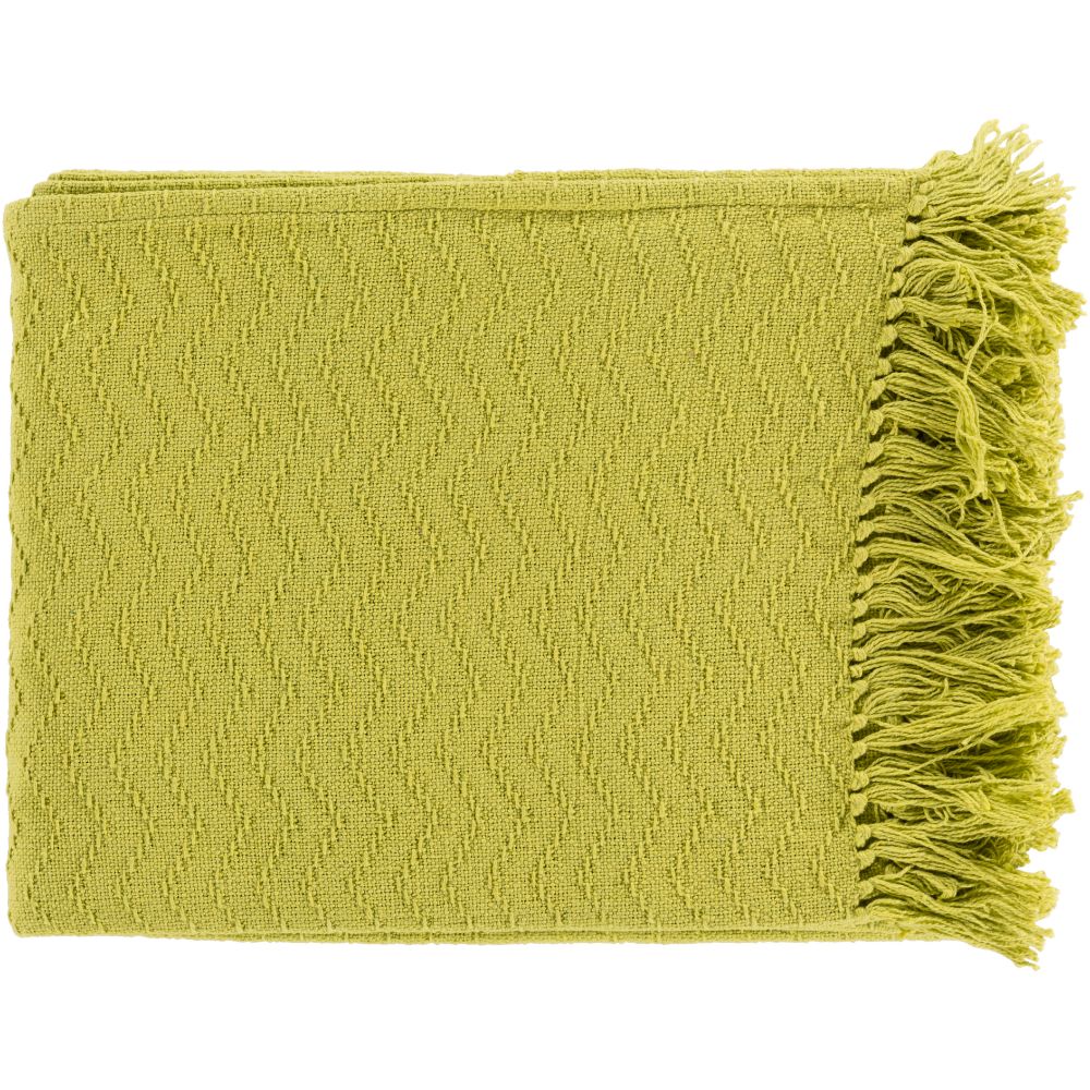 Surya THM6001-5060 Thelma 50 x 60 Throw in Lime
