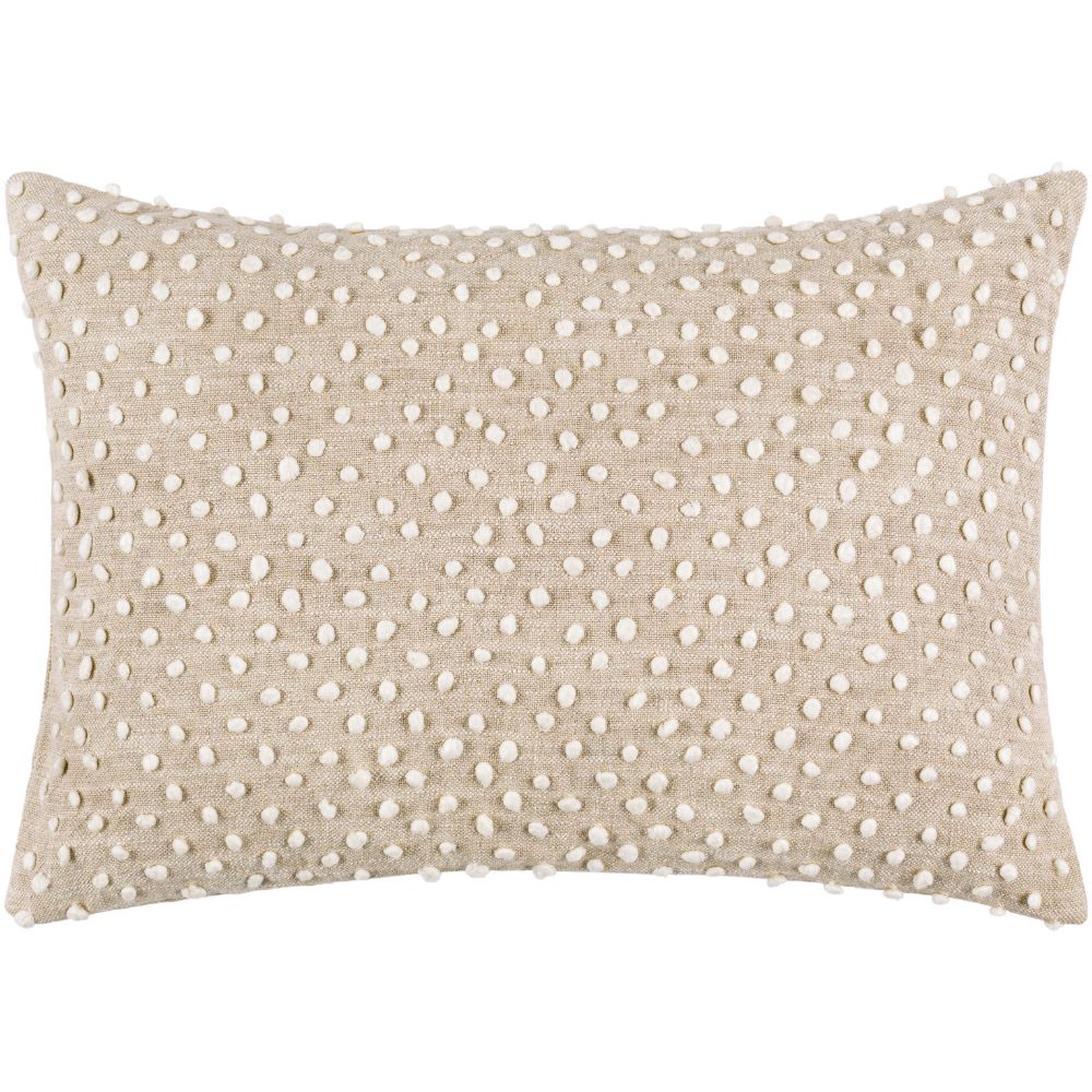 Surya Valin VLN-002 13"H x 20"W Pillow Kit in Cream, Ivory