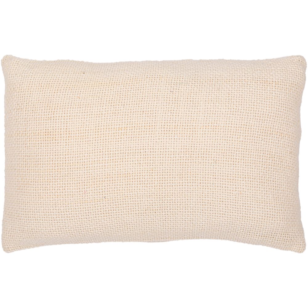 Surya Vanessa VSS-001 14"H x 22"W Pillow Kit in Cream