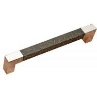 Tanners Craft by Colonial Bronze L660-6 6 CC PULL - Satin Bronze with Wild Boar Natural