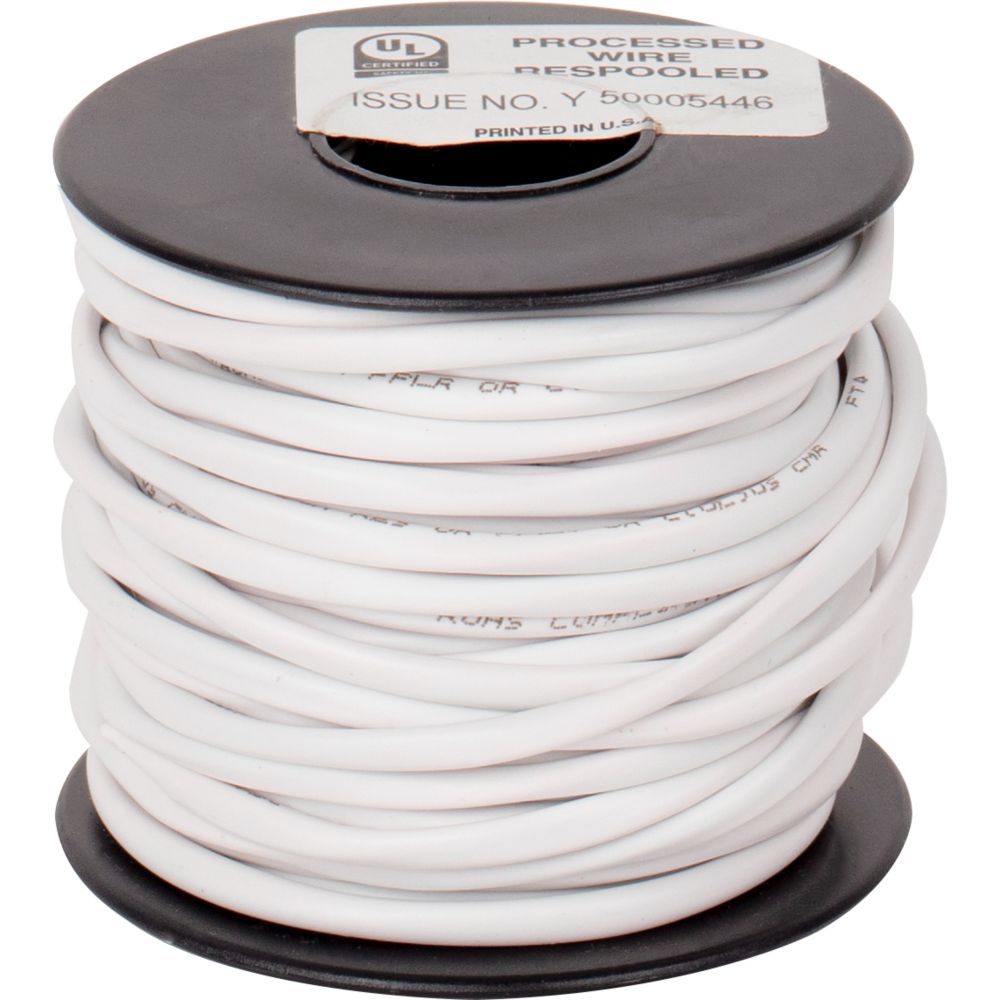 Task Lighting T-CW20G-STR-50 50 ft In-Wall Rated Stranded Connection Wire, 20 Gauge