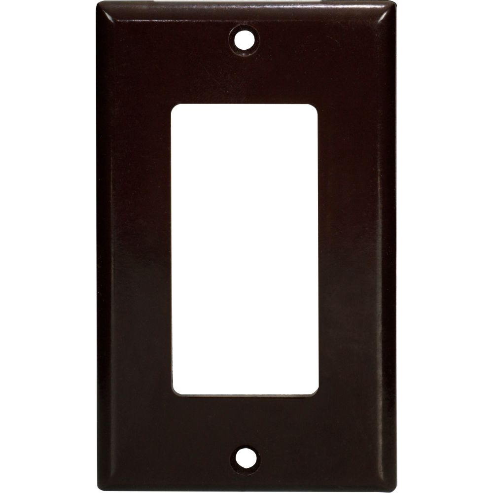 Task Lighting T-DPL-BR Decora Style Wall Plate, Brown