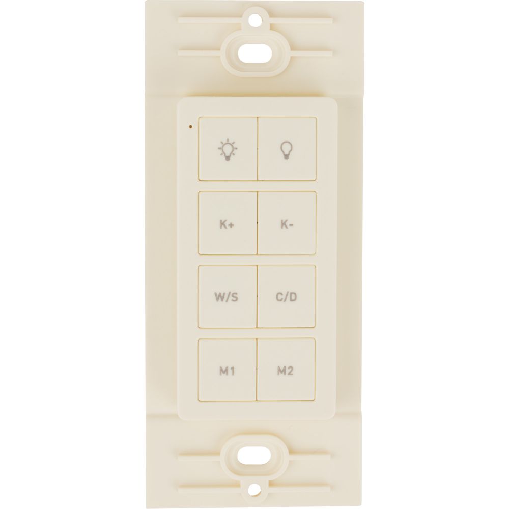 Task Lighting T-T-1Z-WC-RF-AL TandemLED Radio Frequency Wireless 1 Zone LED Controller, Almond