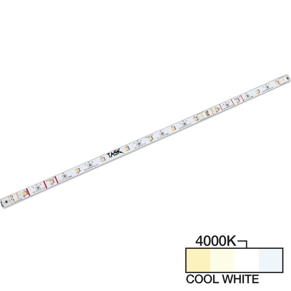 Task Lighting SF9Q-48ND16-F40 48-3/4" 1600 Lumen F Series Mini Flat LED Strip Light, 4000K Cool White