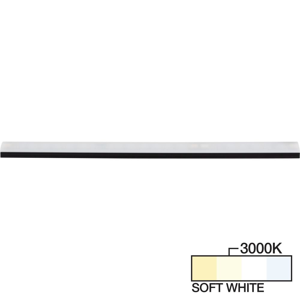 Task Lighting SG9-12ND6B-F30 12-1/8" 600 Lumen SG9 Series LED Strip Light, Black Mount 3000K Soft White