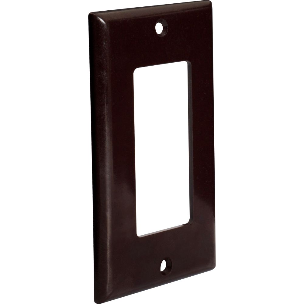 Task Lighting T-DPL-BR Decora Style Wall Plate, Brown