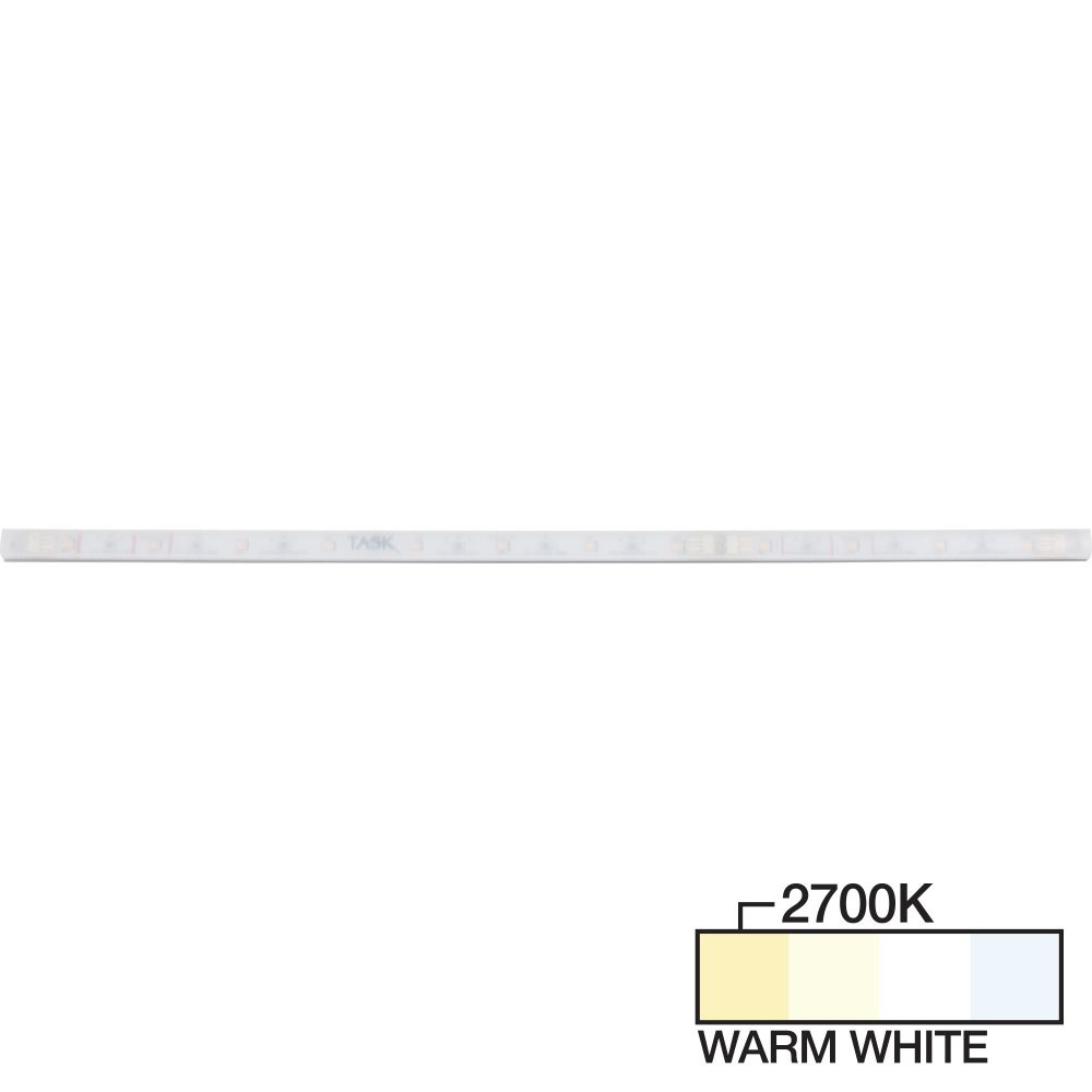 Task Lighting SA9E-48ND8-F27 48-3/4" 800 Lumen A Series Mini-Angled LED Strip Light, 2700K Warm White