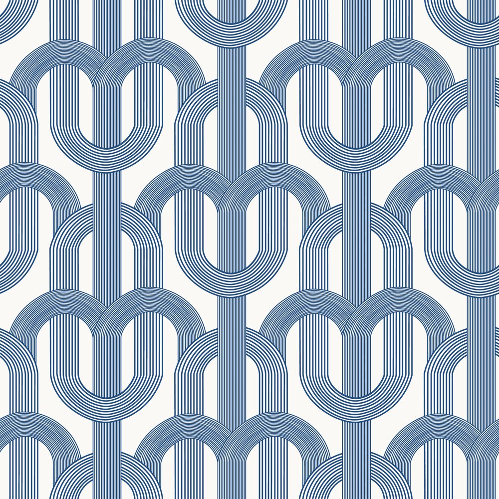 Tempaper LA15095 Lattice Wallpaper in Ice Blue