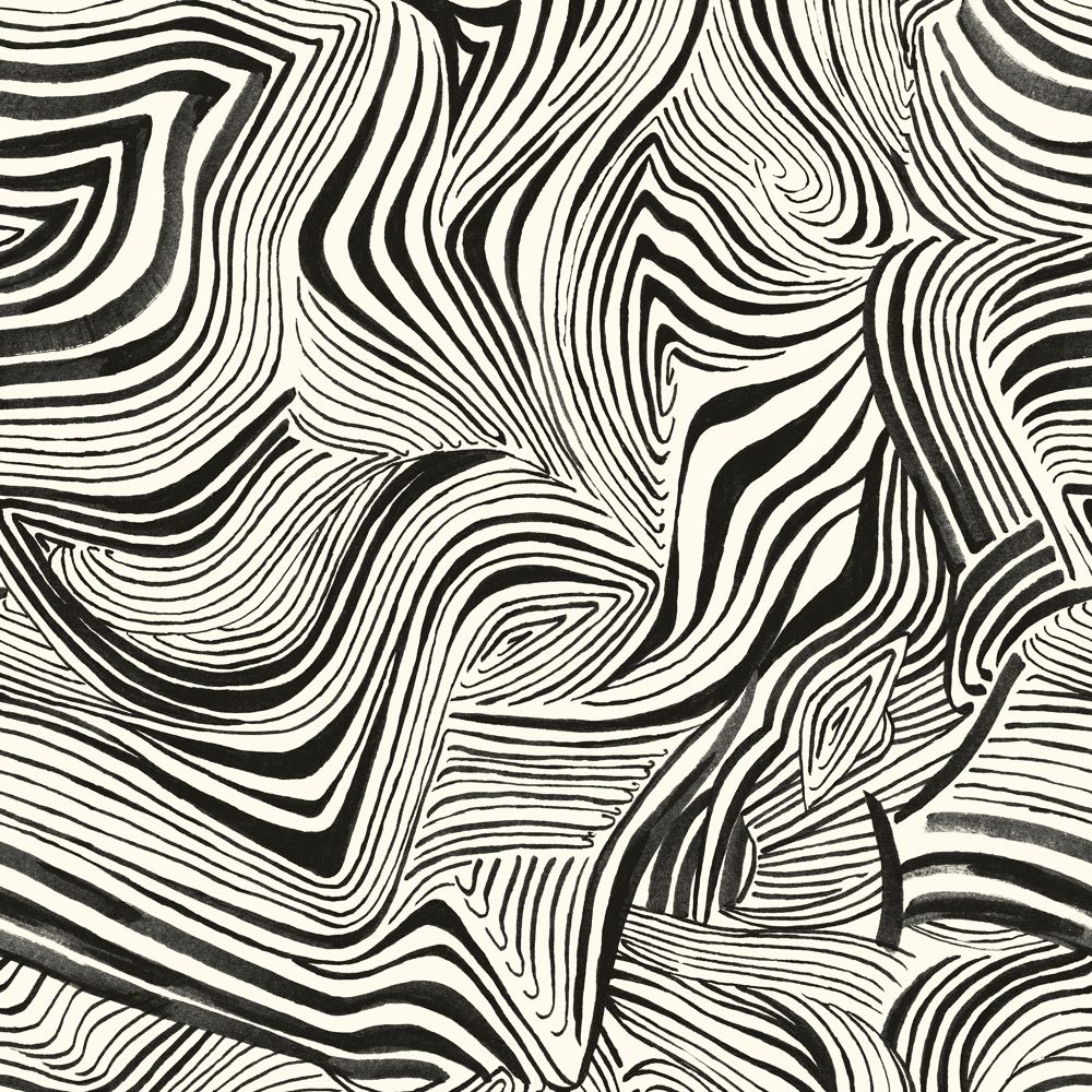 Tempaper NG14142 Zebra Marble Peel and Stick Wallpaper