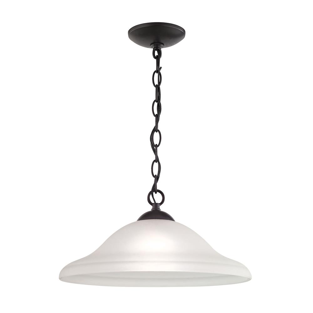 Thomas Lighting 1221PL/10 Conway 1 Light Pendant Large In Oil Rubbed Bronze
