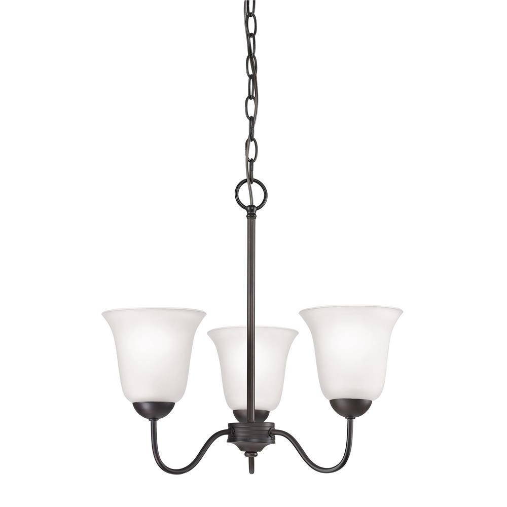 Thomas Lighting 1253CH/10 Conway 3 Light Chandelier In Oil Rubbed Bronze