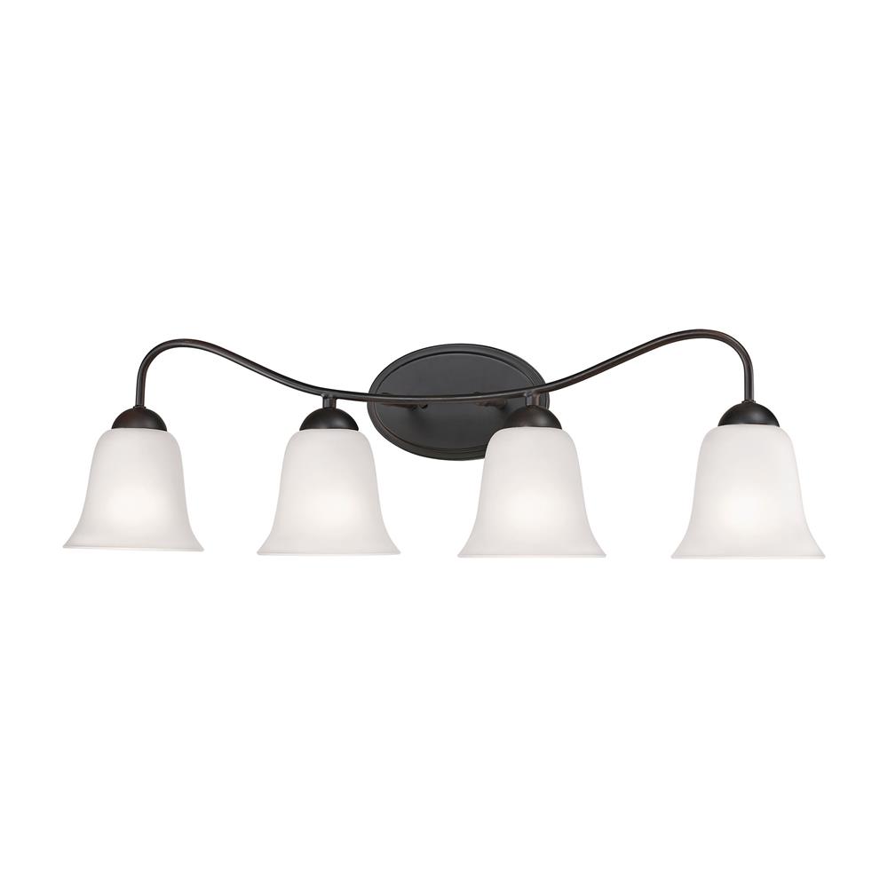 Thomas Lighting 1254BB/10 Conway 4 Light Vanity In Oil Rubbed Bronze