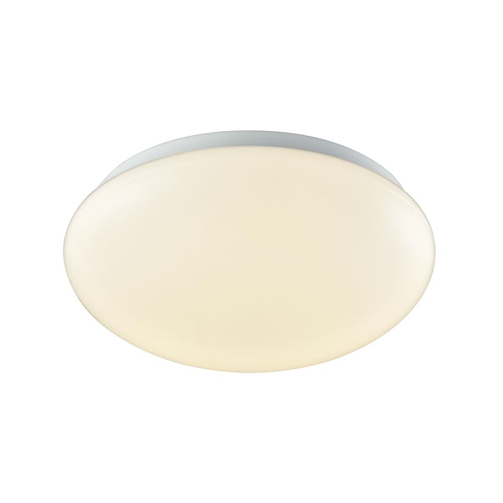 Thomas Lighting CL783004 Kalona 10" LED Flush In White With A White Acrylic Diffuser