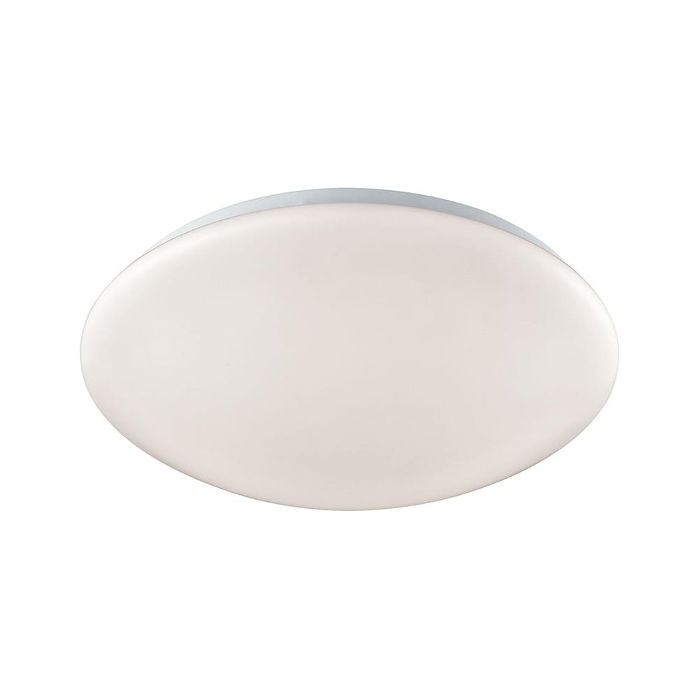 Thomas Lighting CL783014 Kalona 13" LED Flush In White With A White Acrylic Diffuser