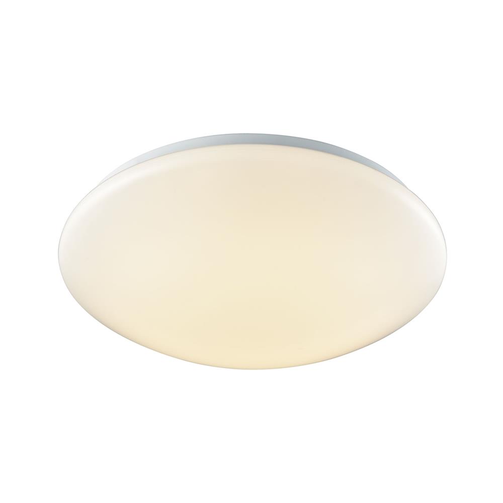 Thomas Lighting CL783024 Kalona 15" LED Flush In White With A White Acrylic Diffuser