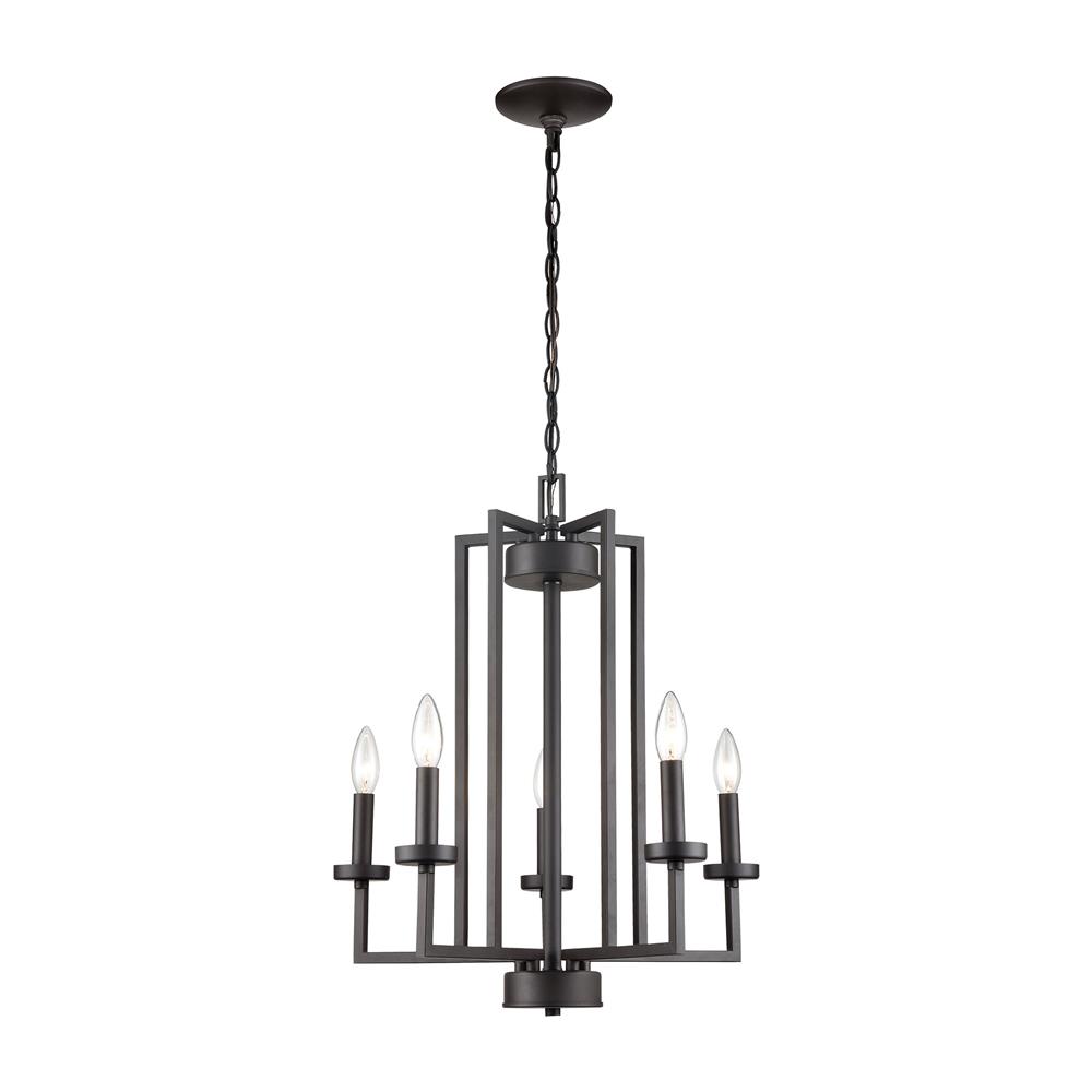Thomas Lighting CN240521 West End 6-Light Chandelier in Oil Rubbed Bronze
