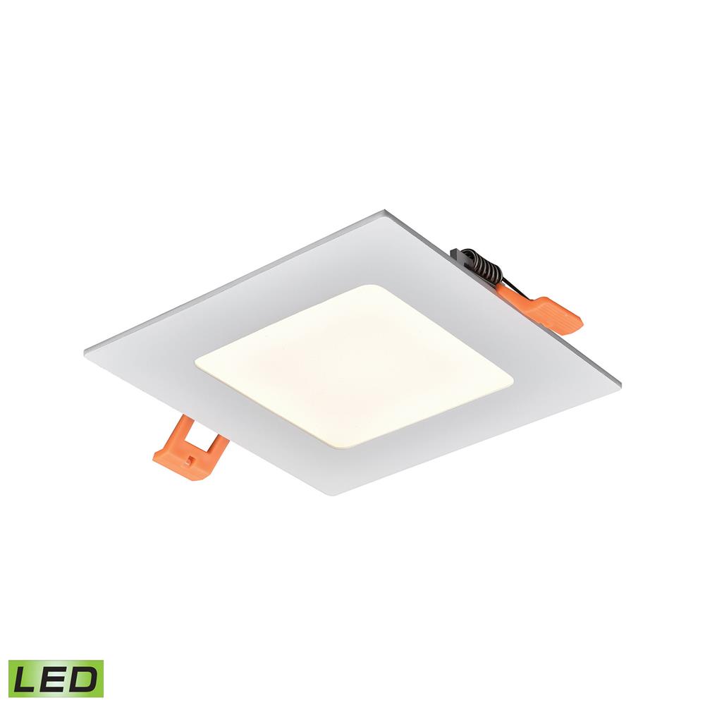 Thomas Lighting LR11044 Mercury 4-inch Square Recessed Light in White - Integrated LED