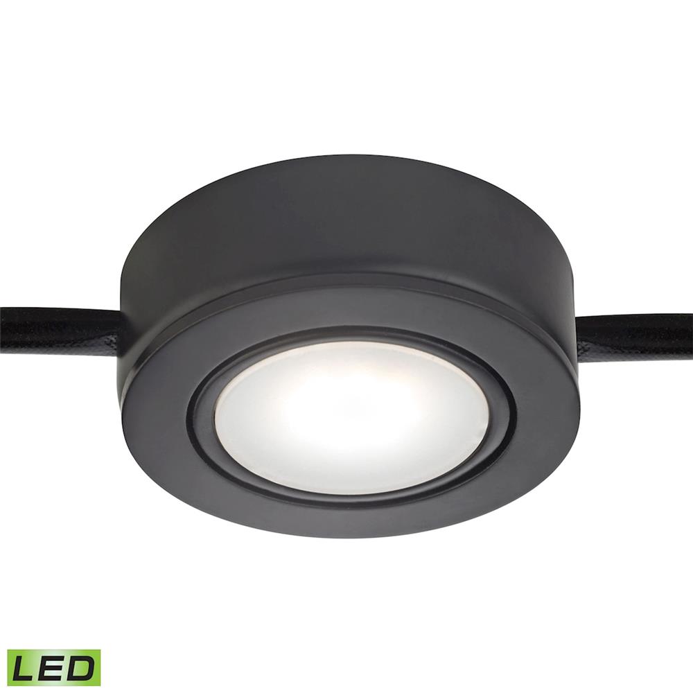 Thomas Lighting MLE401-5-31 Tuxedo Swivel 1 Light LED Undercabinet Light In Black