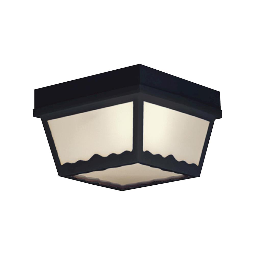 Thomas Lighting SL7577 1-light Outdoor Ceiling in Black