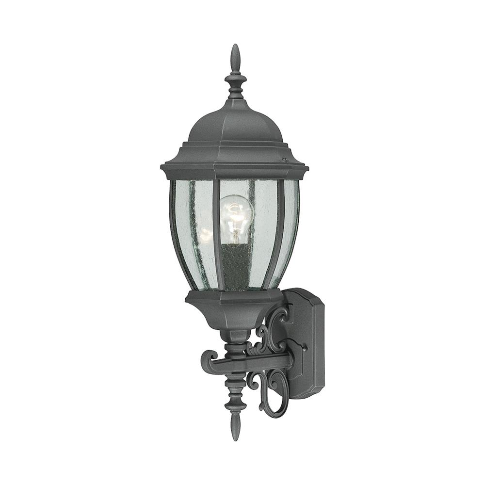 Thomas Lighting SL92277 Covington 1-light Outdoor Wall Lantern in Black