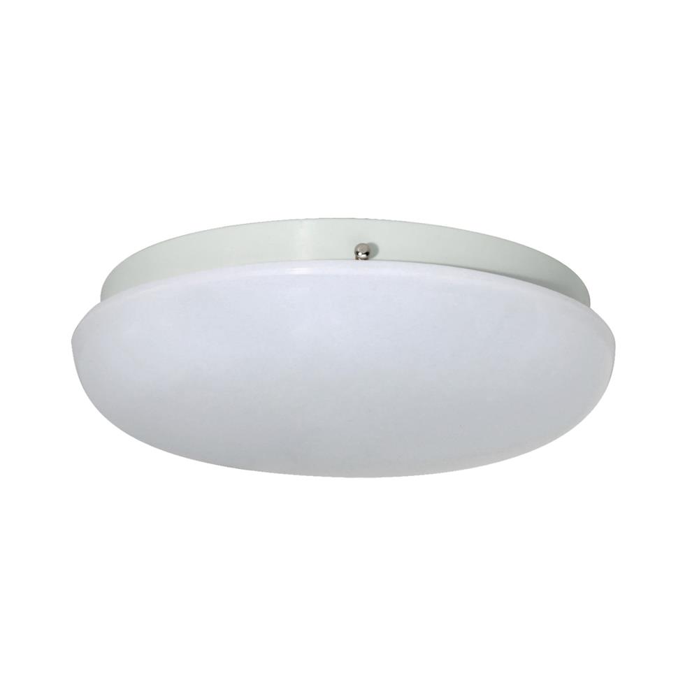 Thomas Lighting TG110134 Essentials 1-Light Flush Mount in White
