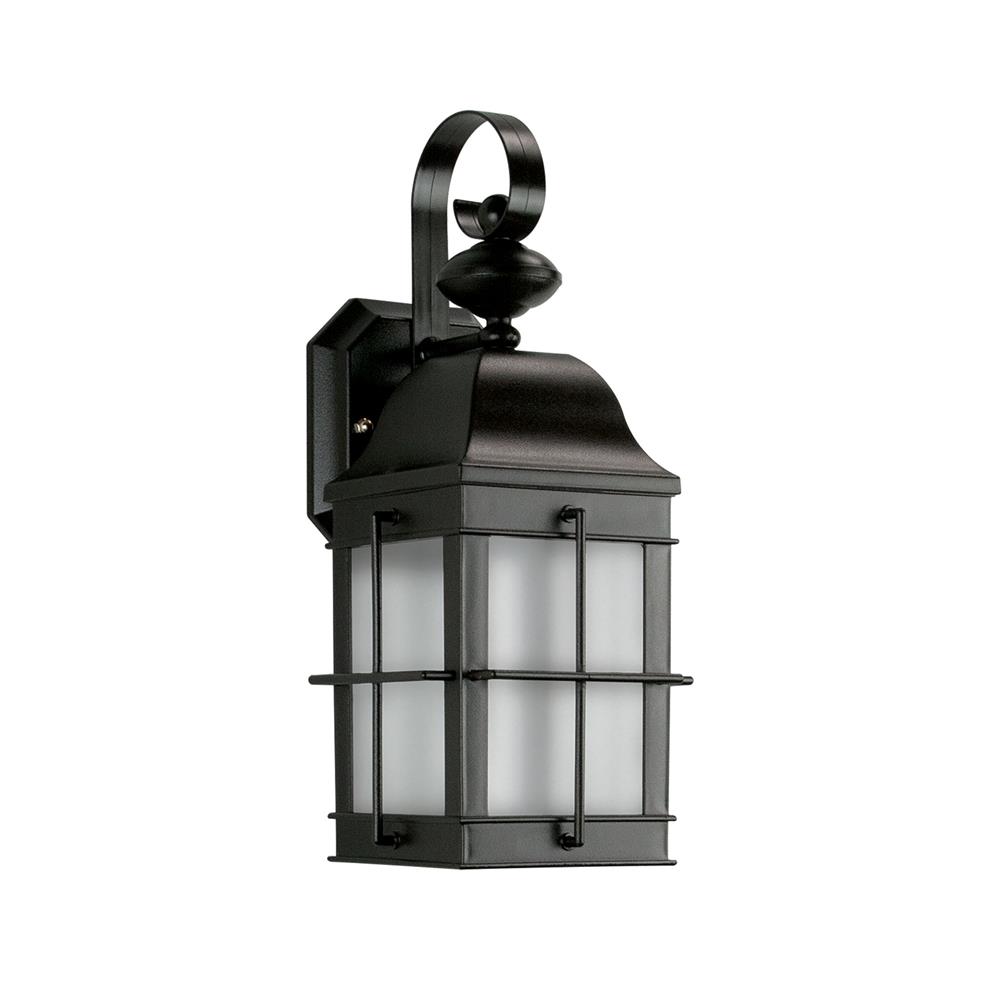 Thomas Lighting TG600176 Essentials 1-Light Outdoor Wall Sconce in Black