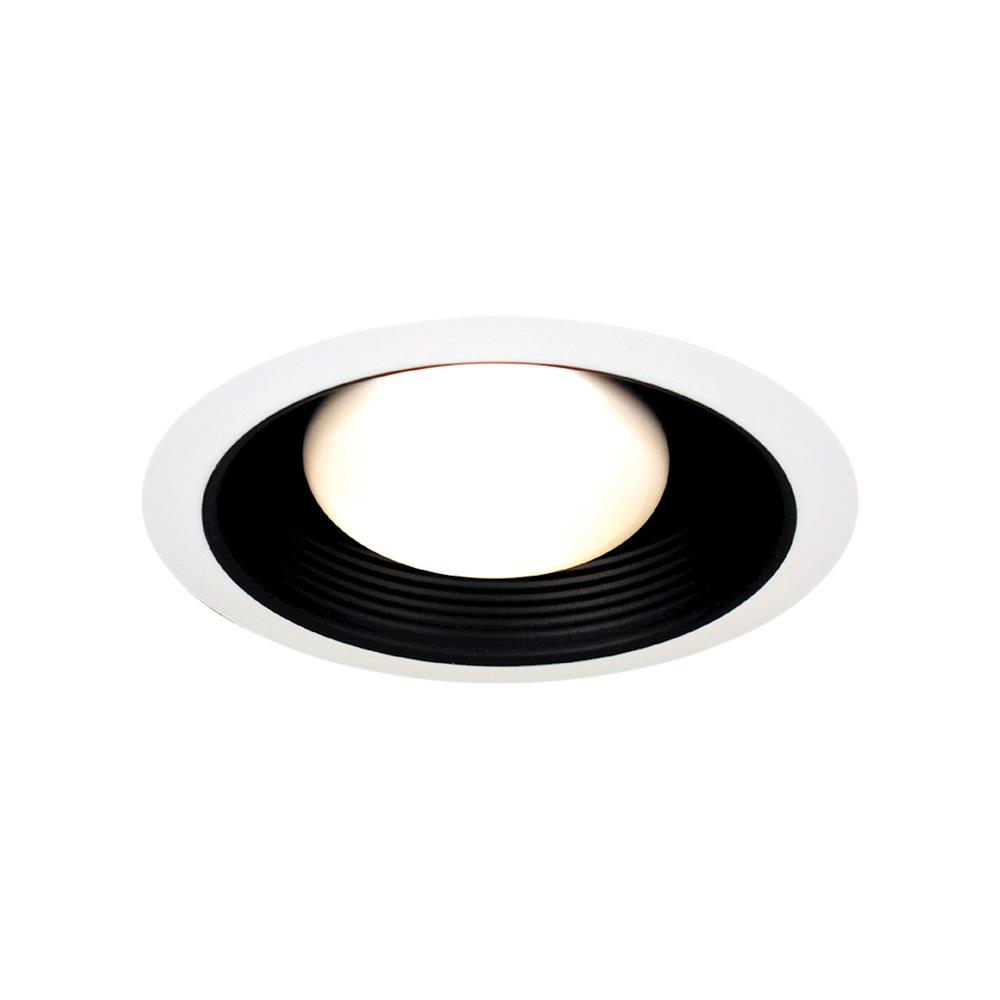 Thomas Lighting TRB30 6" Recessed Trim 6" Indoor Fully Enclosed Recessed Black Baffle Trim for PS1; PS7IC; PS3 or NSP Version