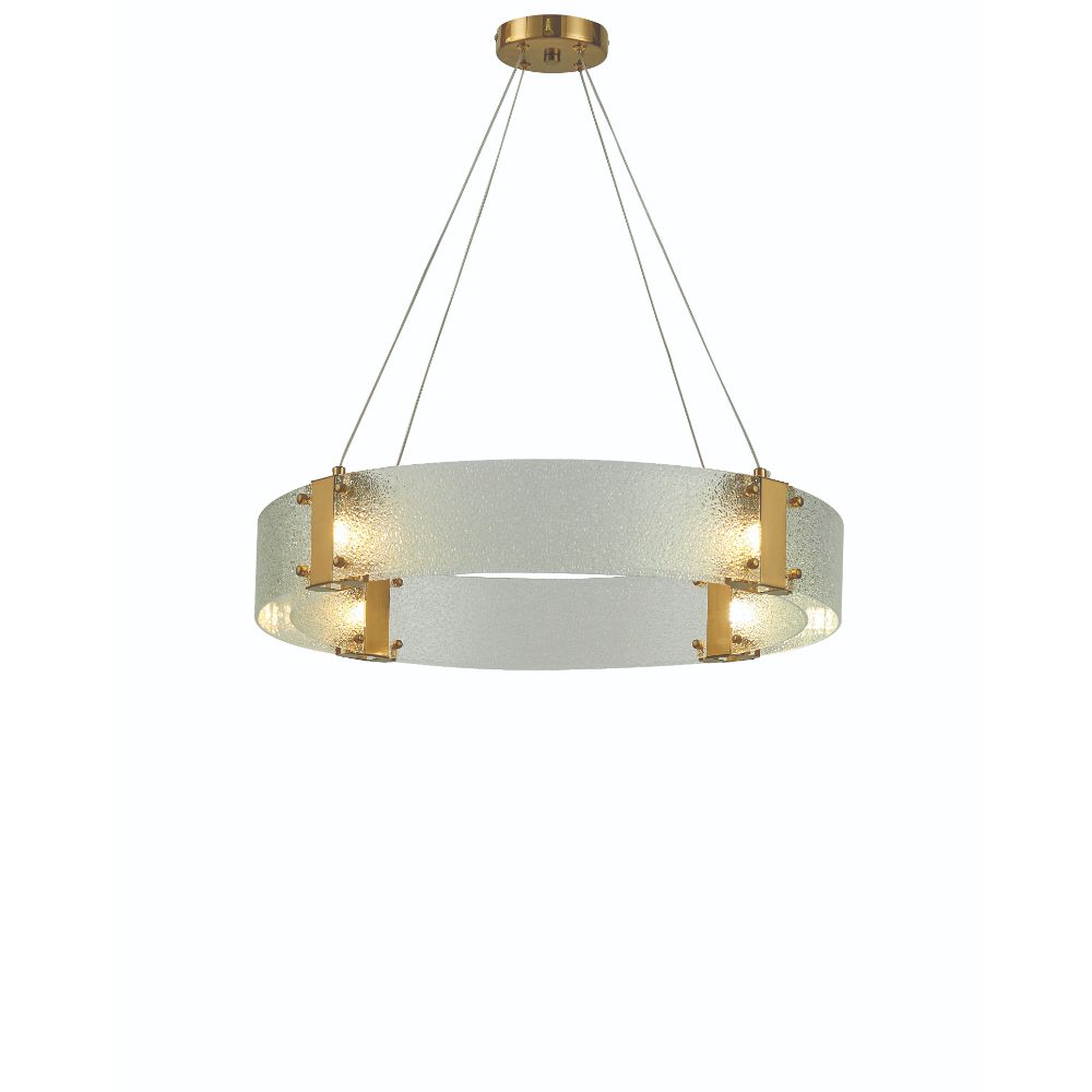 Thumprints FT-T1060-G Lyra Gold Dining Chandelier