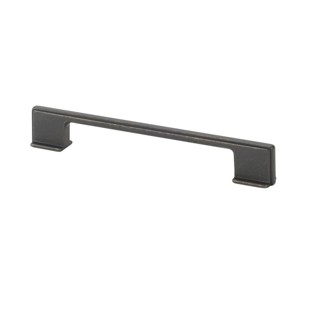 Topex 8-103216012827 Thin Square Cabinet Pull Handle Dark Bronze 128Mm Or 160Mm