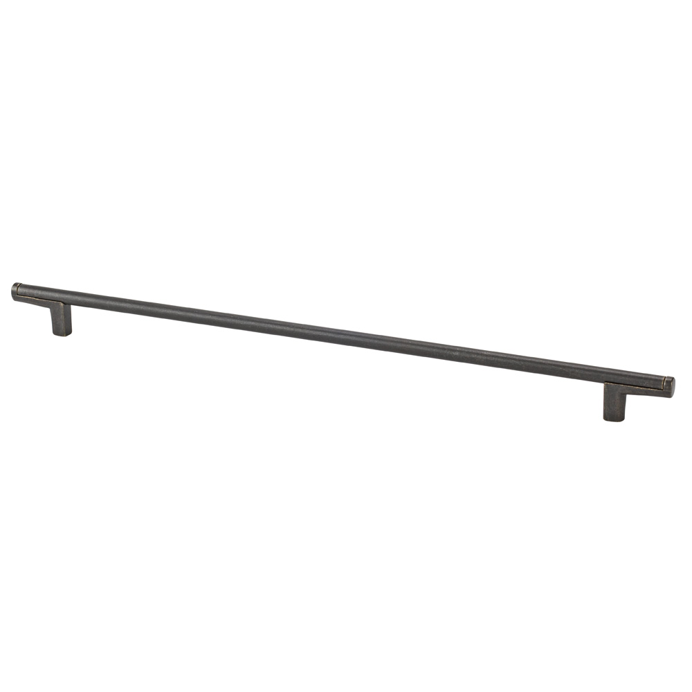 Topex 8-112103202727 Thin Round Bar Cabinet Pull Handle Dark Bronze 320Mm