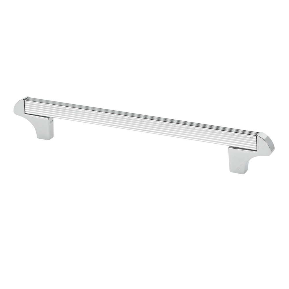 TOPEX 8-114101604040 SQUARE TRANSITIONAL CABINET PULL IN CHROME