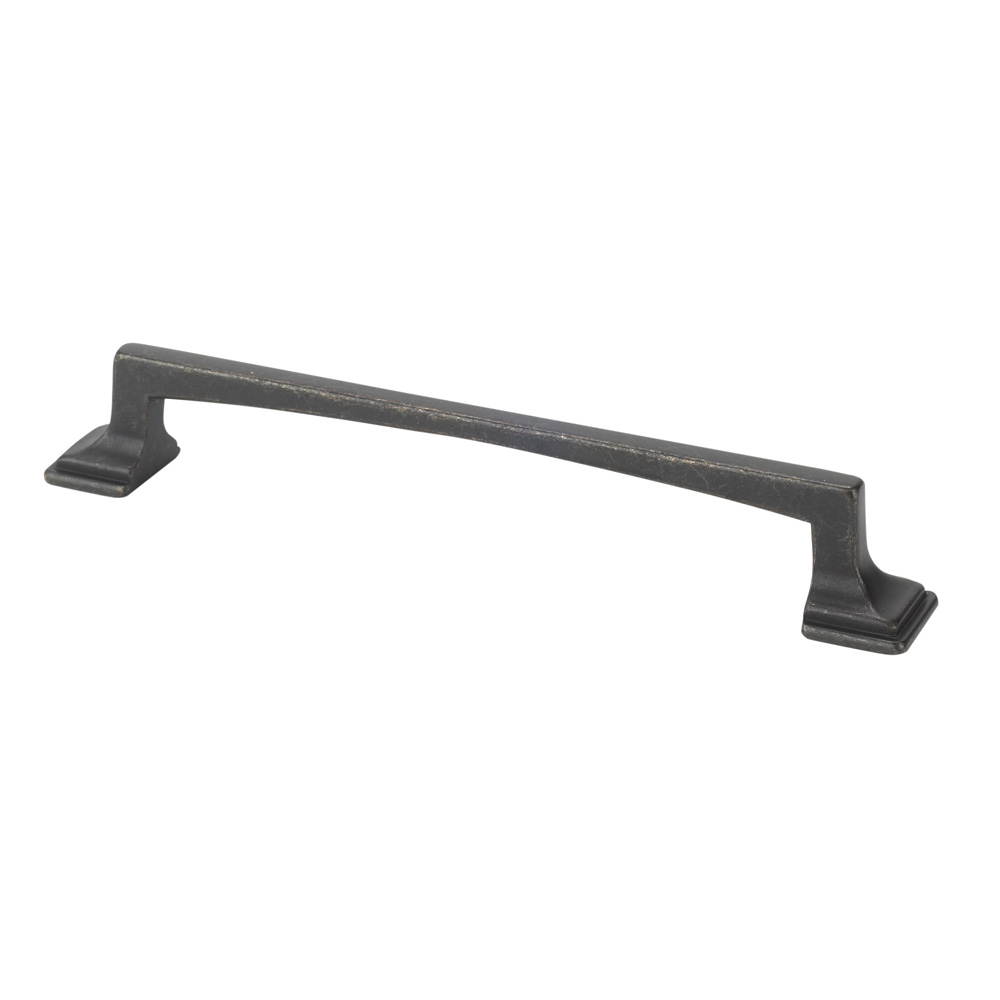 Topex 9-1335012827 Thin Square Transitional Cabinet Pull Dark Bronze 128Mm
