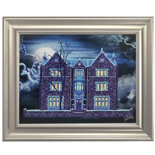 Chabad House 770 Painting on Canvas- Light in the Dark