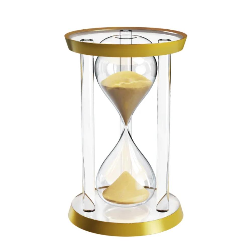 Feldart 30-Min Hourglass Sand Timer - Gold
