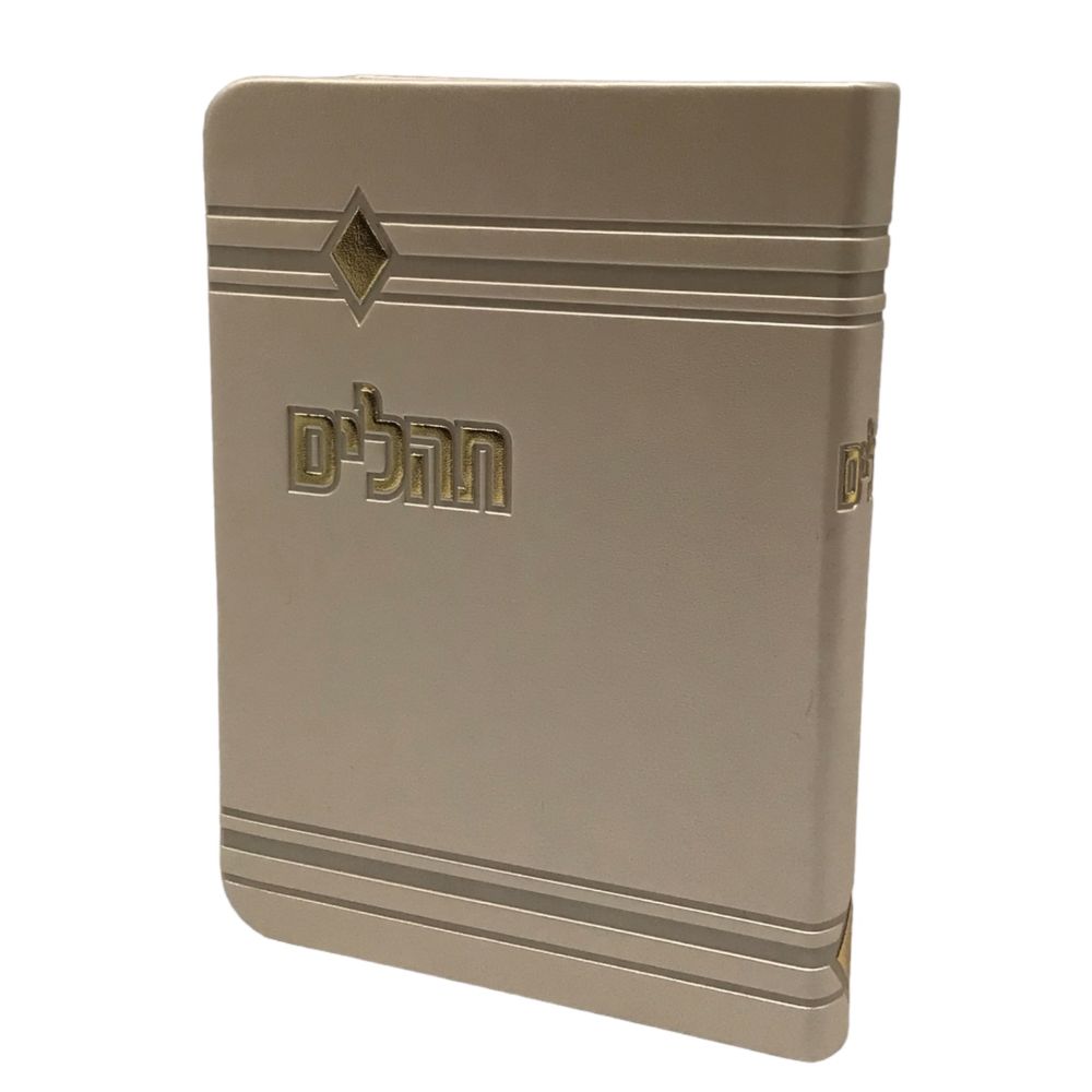 Tehillim Yesod Hatfilah, Platina, Soft Cover 4x6, Faux Leather