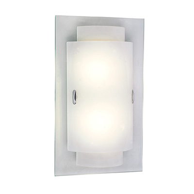 Trans Globe Lighting MDN-843 2 Light Wall Sconce in Polished Chrome