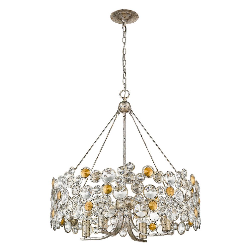 Trend by Acclaim Lighting TP10002ASL Vitozzi in Antique Silver Leaf
